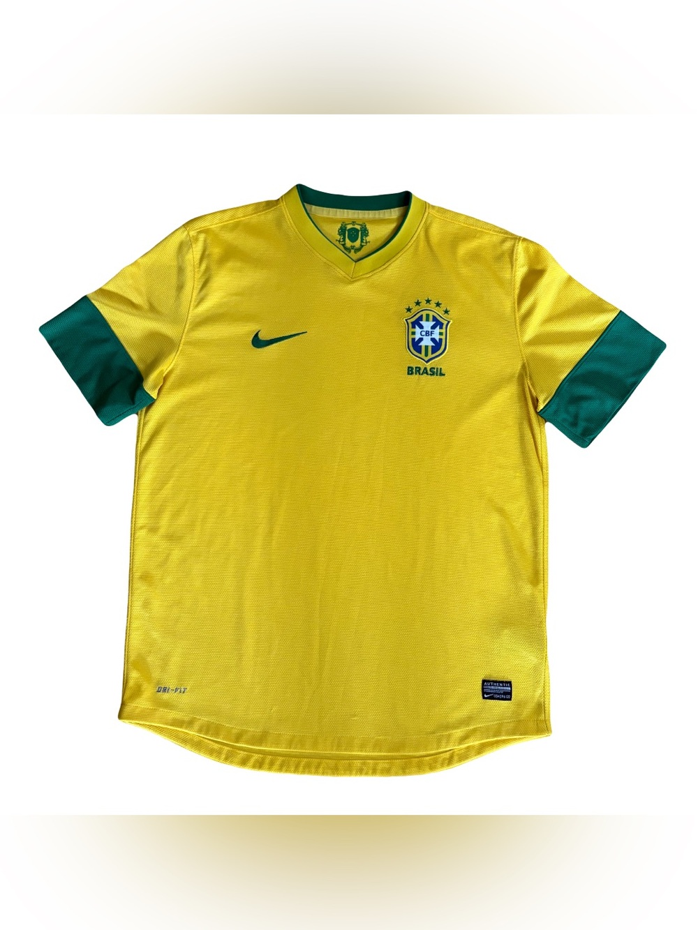 Brazil 2012/13 Men’s Soccer Jersey Size Medium